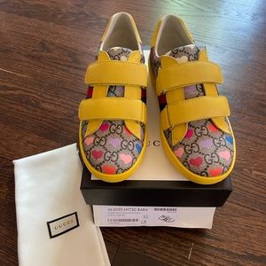 Gucci kids Velcro sneakers